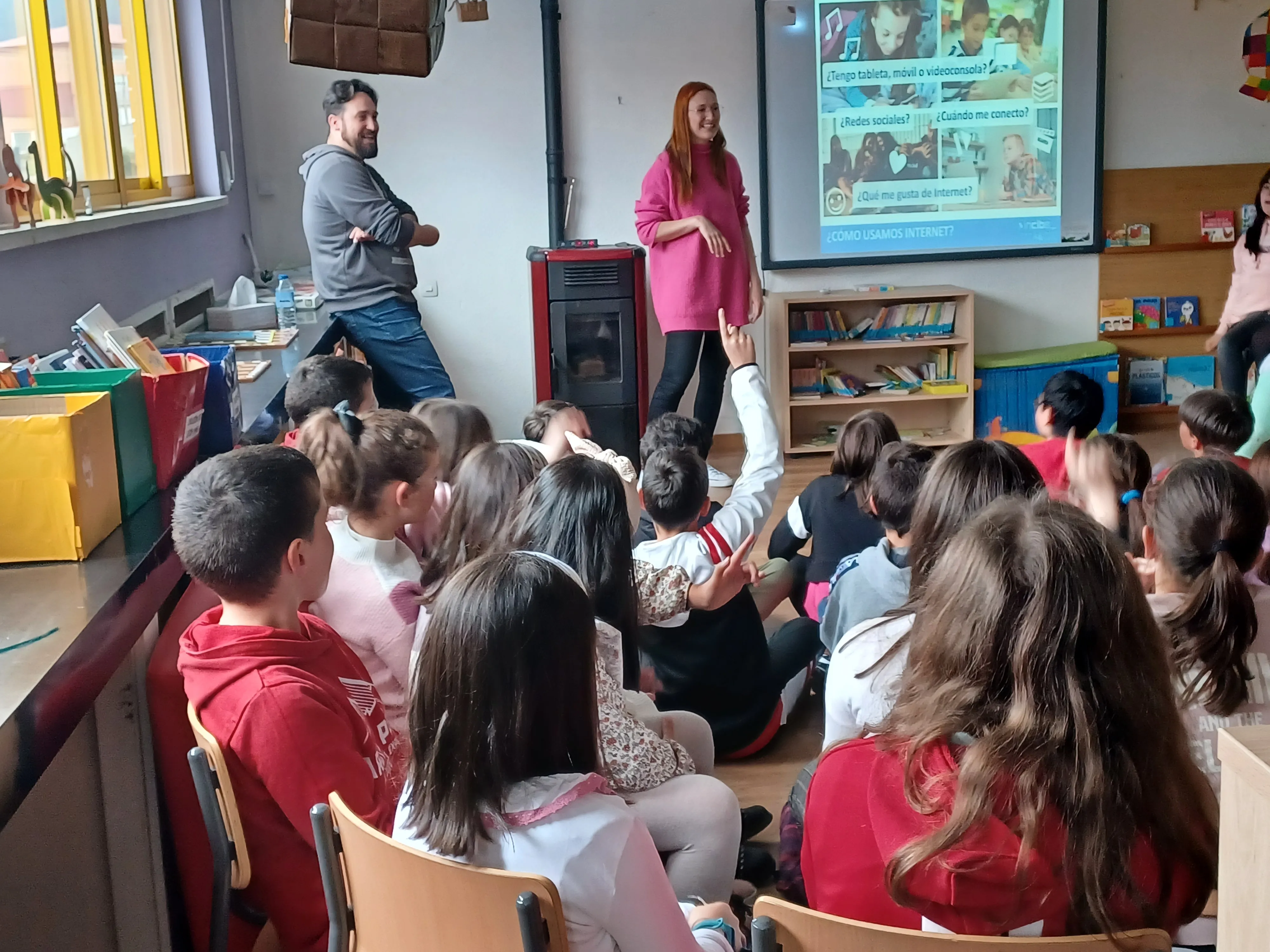 Taller seguridad colegio a Pobra